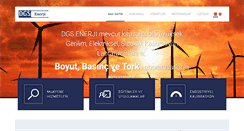 Desktop Screenshot of dgsenerji.com